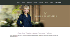 Desktop Screenshot of clasenconsulting.com